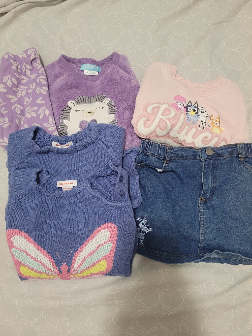 Lot Of Toddler Girls Sweaters/Sets